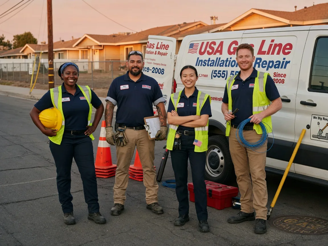 Gas Line Installation company in Warriors Mark, PA